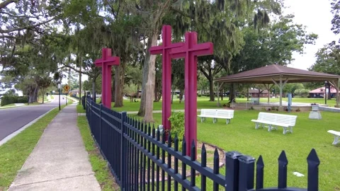 Triple cross at Moose Haven 스톡 동영상 244090725