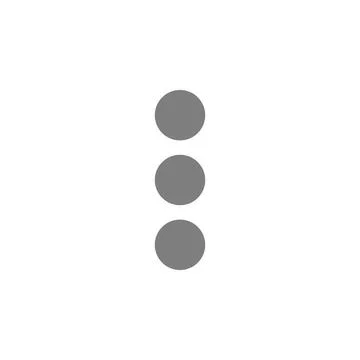Triple dots. Three dots. icon 스톡 일러스트