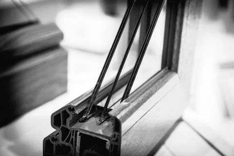 Triple Glazed Window. Stock Photos