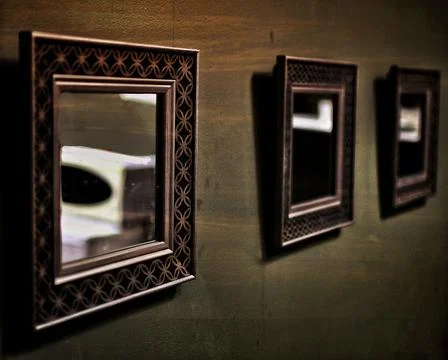 Triple Mirror Stock Photos