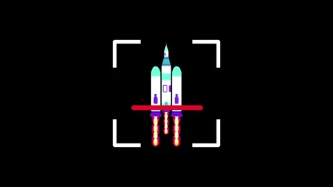 Triple Rocket Stock Footage 334178635