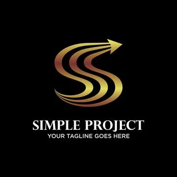 Triple S logo vector stock. Arrow abstract design concept. Stock Illustration