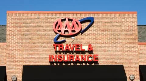 Triple A storefront Stockfoto's