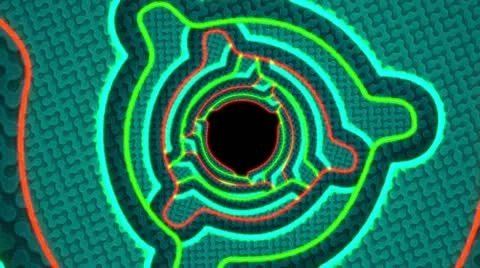 Triple tunnel Stock Footage 21881580