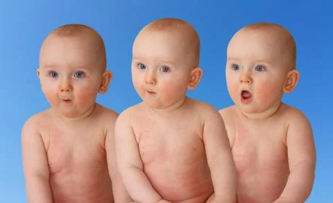 Triplets Stock Photos