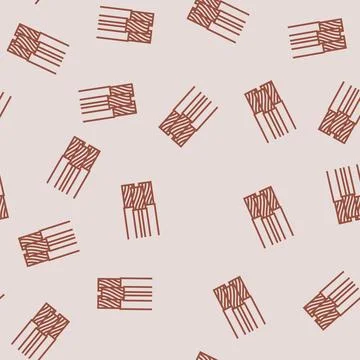 Triplex wire cable line seamless pattern Stock Illustration