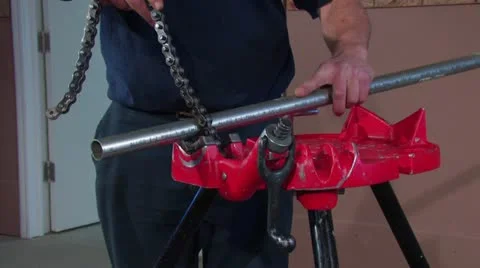 TRIPOD CHAIN VISE 3 Video stock 12525018