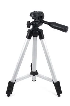 Tripod isolated on white background Stock Photos