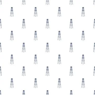 Tripod pattern seamless design for photography equipment イラスト素材