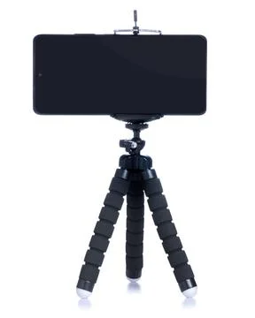 Tripod for smartphone Stock Photos