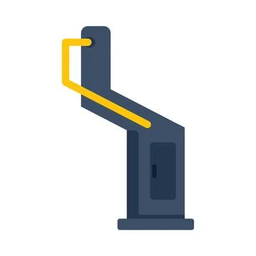 Tripod turnstile gate access control system for staff entrance Ilustración de archivo