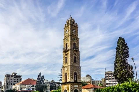 Tripoli Clock Tower 03 Stock Photos