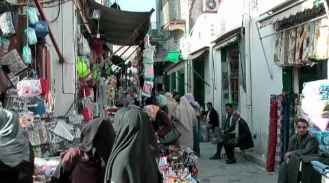 Tripoli - Medina Video stock 7735229