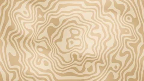 Trippy background, beige abstract dynamic wiggle fast moving motin HD 4K loop Stock Footage 297953290