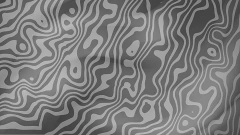 Trippy background, grey abstract wiggle fast moving motin HD 4K loop animation Stock-Footage 297943813