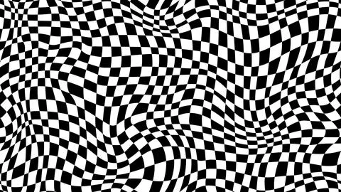 Trippy checkerboard background, checker pattern イラスト素材