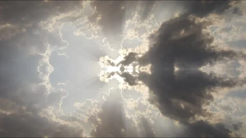 Trippy cloud timelapse Stock Footage 159150867