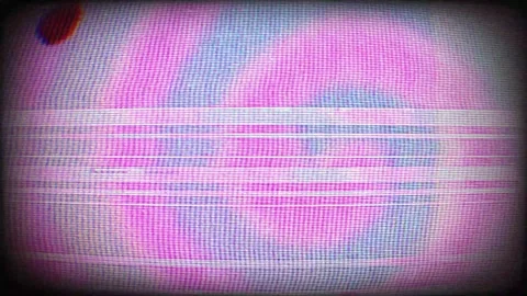 Trippy Digital Distortion Pattern Stock Footage 322605257