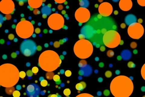Trippy Dot VJ Mix Stock Footage 135790
