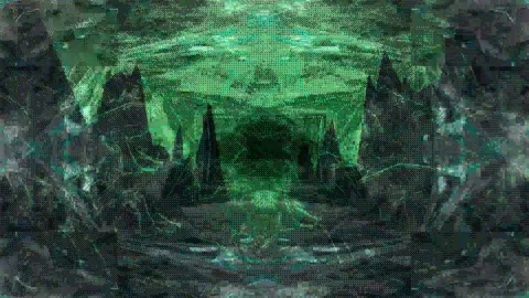 Trippy Dreamy Visuals Stock Footage 246407260