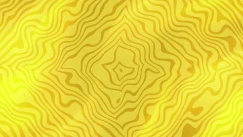 Trippy gold background, spiral pattern, create abstract wiggle optical illusion, Video stock 297921309