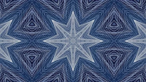 Trippy graphic blue partical infinity. Stock Footage 140244921