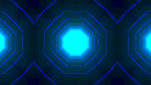 Trippy Kaleida Background - Beautiful Abstract Shapes VJ Loop Stock-Footage 99752869