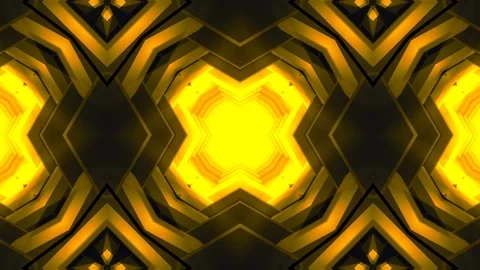 Trippy Kaleida Background - Beautiful Abstract Shapes VJ Loop Stock-Footage 99753771