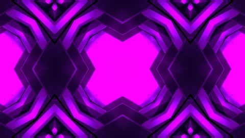 Trippy Kaleida Background - Beautiful Abstract Shapes VJ Loop Stock-Footage 99754458