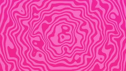 Trippy pink background, spiral pattern, create abstract wiggle optical illusion, Video stock 297872658