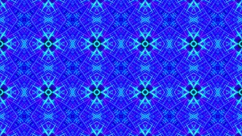Trippy psychedelic neon VJ background. Kaleidoscopic animation for music loop Stock Footage 156601397