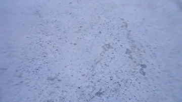 Trippy Sidewalk Pan Stock Footage 85670730