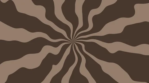 Trippy spiral background aesthetic pattern brown create wiggle wave optical Stock-Footage 297436982