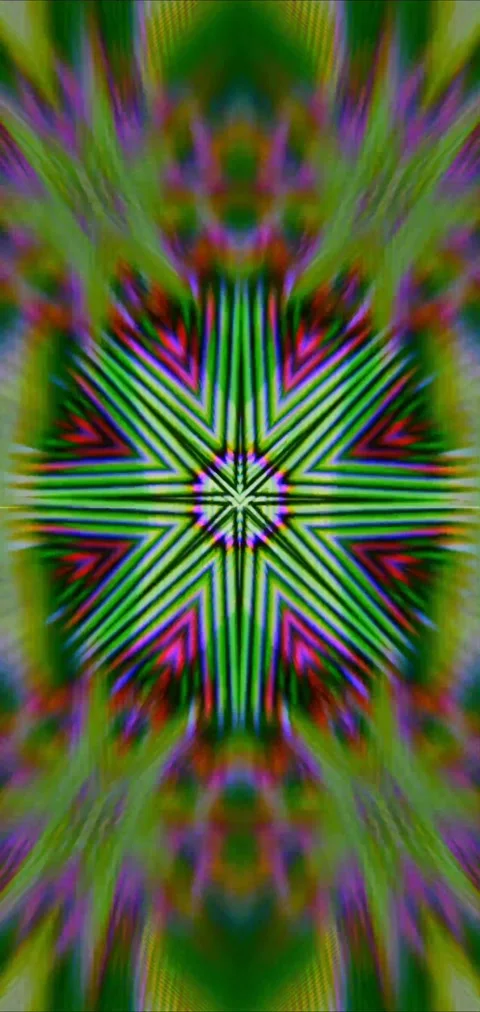 Trippy star art Stock Footage 202083415