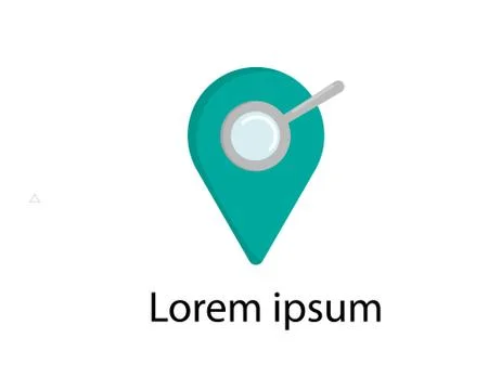 Trips finder logo Stock Illustration