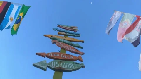 Trips to the path to happiness Stock Footage 132932069