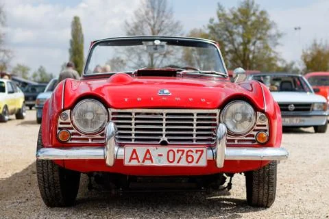 Triumph TR4 Stock Photos