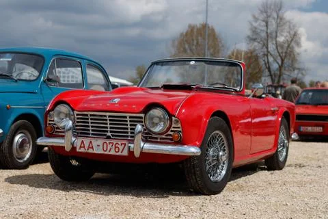 Triumph TR4 Stock Photos