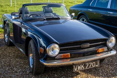 Triumph Tr6 - 1971 Classic Car. Stock Photos