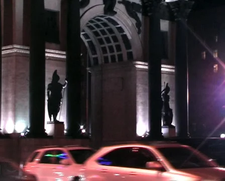 Triumphal arch. Video stock 1101569