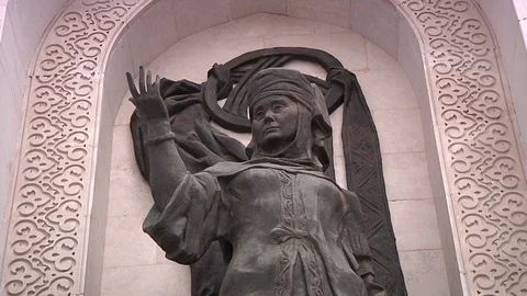 Triumphal arch Stock Footage 87736475