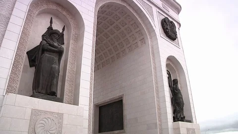 Triumphal arch Stock Footage 87736493