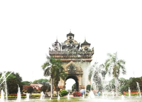 Triumphal arch Stock Photos