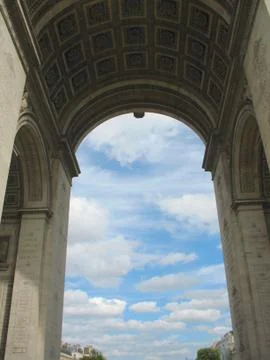 Triumphal arch Stock Photos