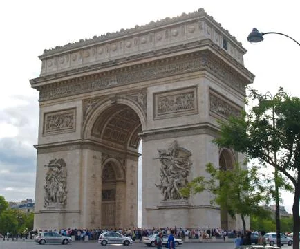 Triumphal Arch Fotos de archivo