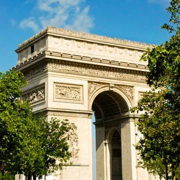 Triumphal arch Stock Photos