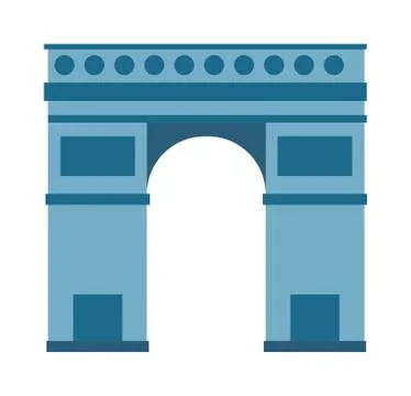 Triumphal arch vector illustration Stock-Illustration