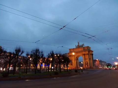 Triumphal Gate Stock Photos