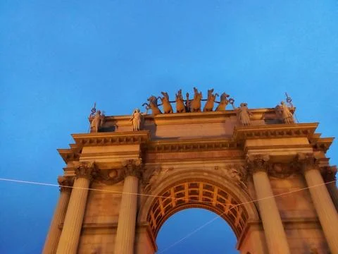 Triumphal Gate Stock Photos