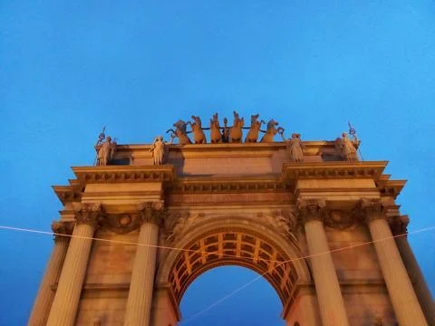 Triumphal Gate Stock Photos